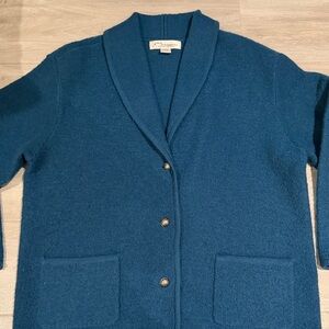 Norm Thompson 100% Wool Coat